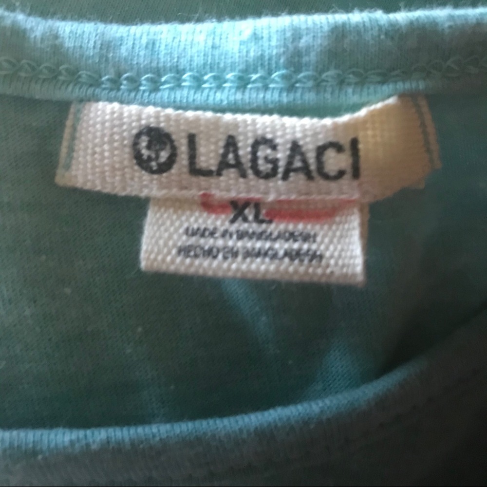 NWT Beach coverup - Lagaci - Teal color, Size:,XL - Picture 5 of 7
